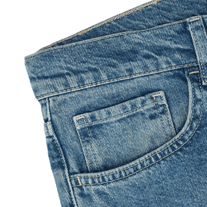 Walter - Dead Straight Jeans - Mid Wash - Regent Tailoring Salisbury