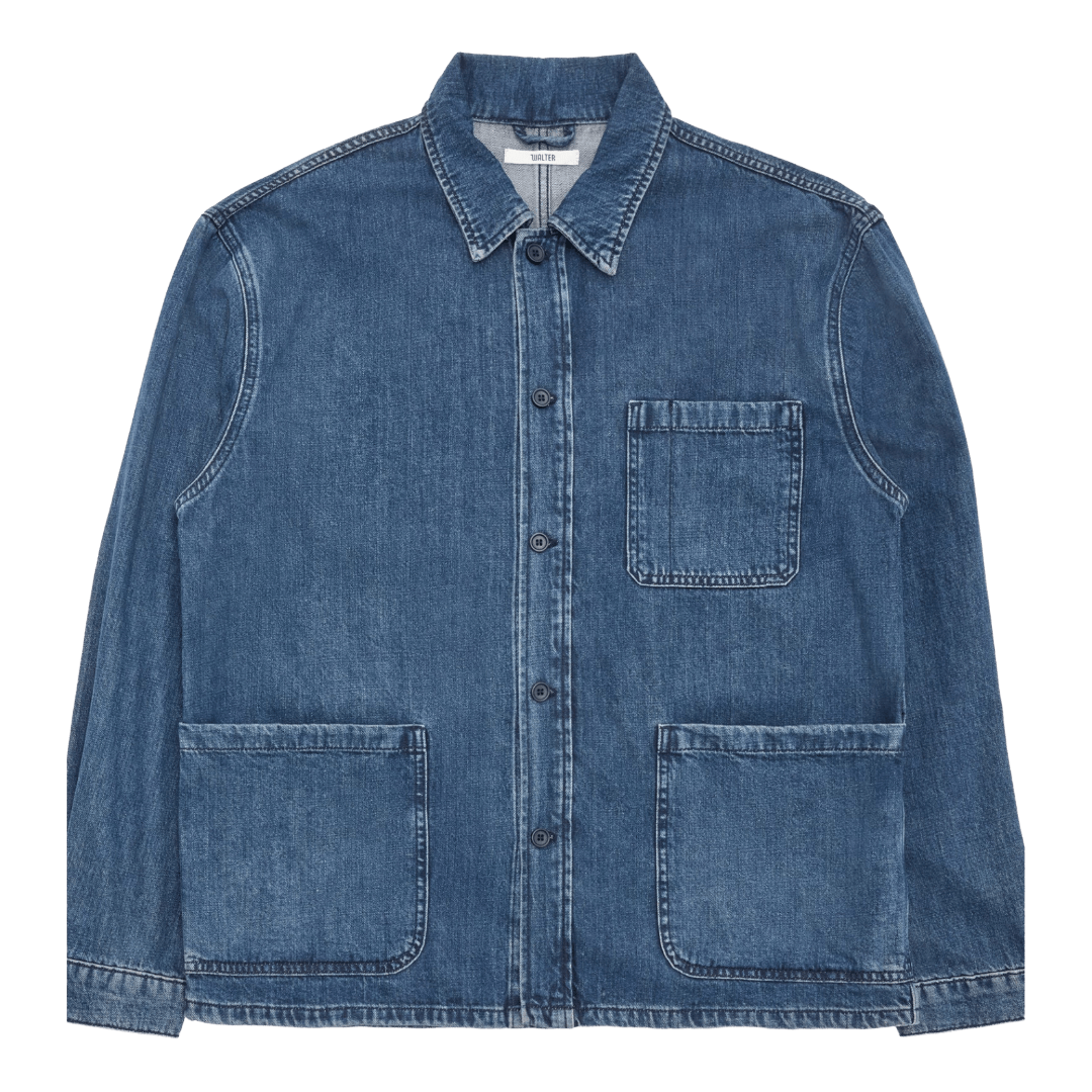 Walter - Lotus Workshirt - Indigo - Regent Tailoring Salisbury