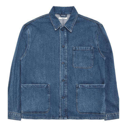 Walter - Lotus Workshirt - Indigo - Regent Tailoring Salisbury