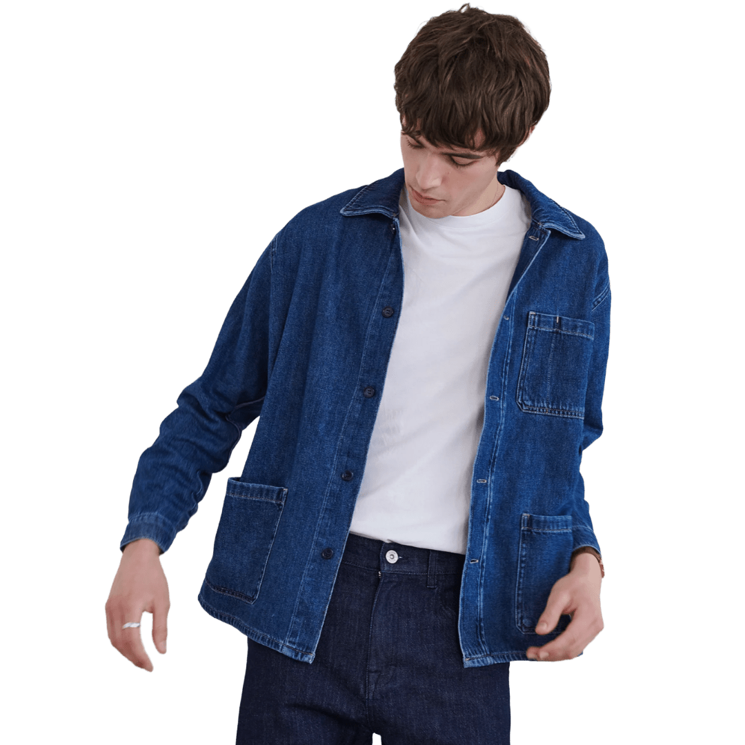 Walter - Lotus Workshirt - Indigo - Regent Tailoring Salisbury