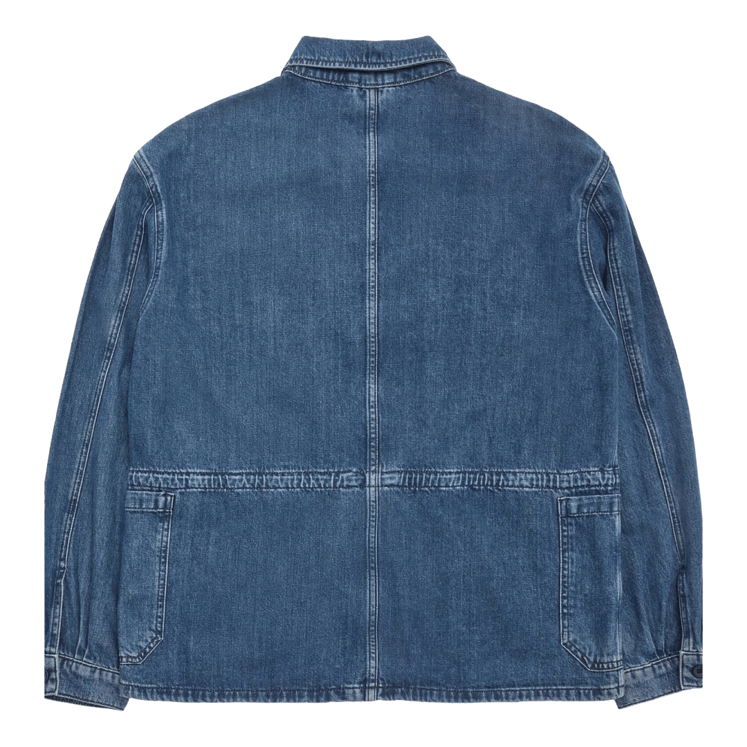 Walter - Lotus Workshirt - Indigo - Regent Tailoring Salisbury