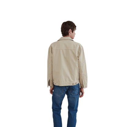 WALTER - Revere Denim Jacket - Stone - Regent Tailoring Salisbury