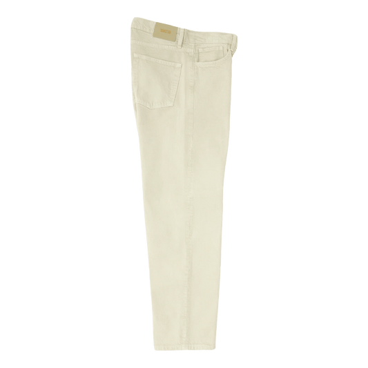 Walter - Super Relax Denim Jeans - Stone - Regent Tailoring Salisbury
