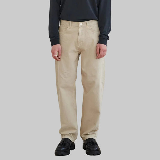 WALTER - Super Relax Denim Jeans - Stone - Regent TailoringWalter