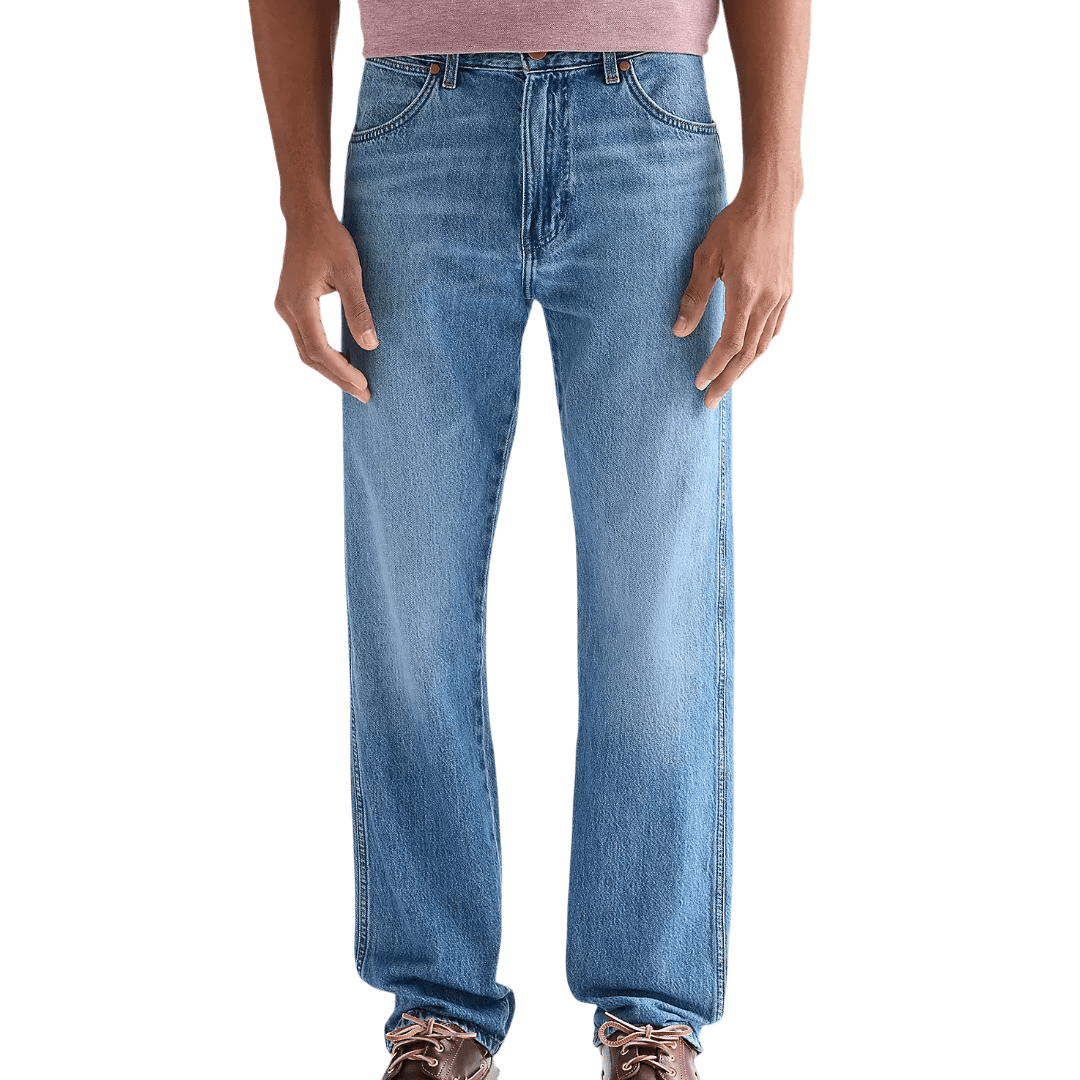 Wrangler - Frontier Relaxed Straight Toughlite - Storm Cloud - Regent Tailoring Salisbury