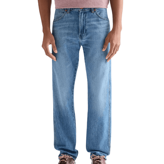 Wrangler - Frontier Relaxed Straight Toughlite - Storm Cloud - Regent Tailoring Salisbury