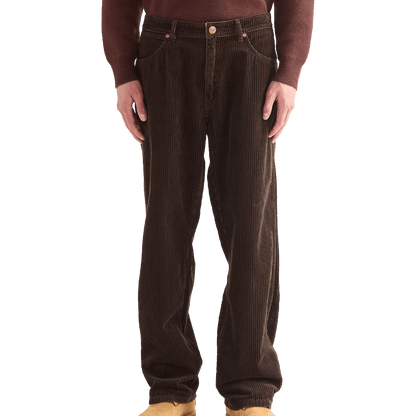 Wrangler - Loose Straight Corduroy - Coffee - Regent Tailoring Salisbury
