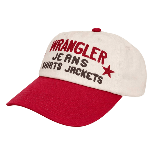 Wrangler - Red Logo Cap - Red - Regent Tailoring Salisbury