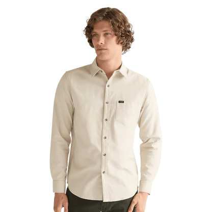 Wrangler - Regular One Pocket Shirt – Pelican - Regent Tailoring Salisbury