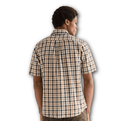 Wrangler - Regular Short Sleeve One Pocket Shirt - Golden Wheat - Regent Tailoring Salisbury