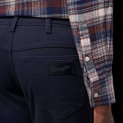 Wrangler - Texas 821 authentic straight - Dark Navy - Regent Tailoring Salisbury