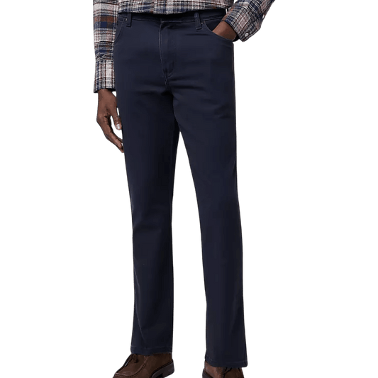 Wrangler - Texas 821 authentic straight - Dark Navy - Regent Tailoring Salisbury