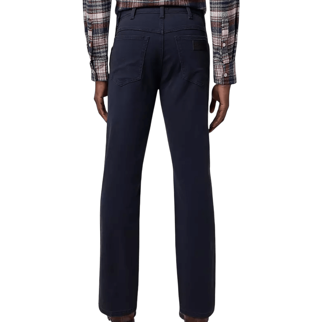 Wrangler - Texas 821 authentic straight - Dark Navy - Regent Tailoring Salisbury
