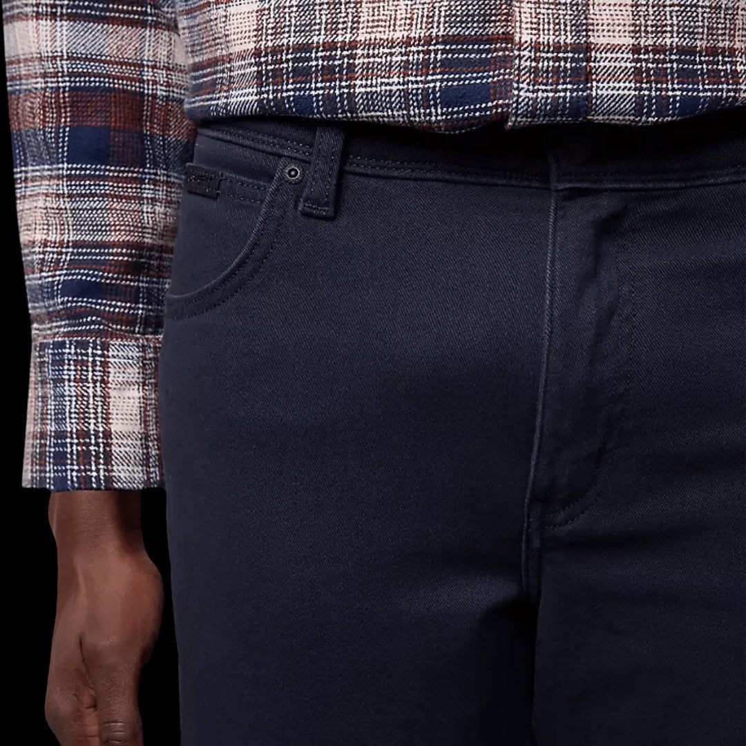 Wrangler - Texas 821 authentic straight - Dark Navy - Regent Tailoring Salisbury
