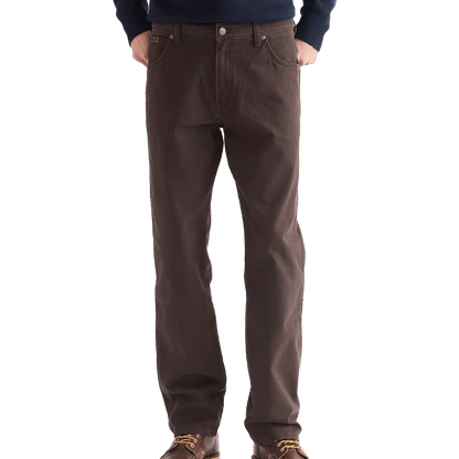 Wrangler - Texas Authentic Straight - Chocolate Torte - Regent Tailoring Salisbury