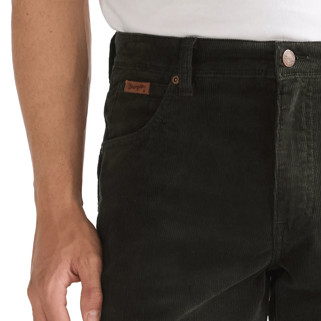 Wrangler - Texas Corduroy Straight Trousers - Rosin - Regent Tailoring Salisbury