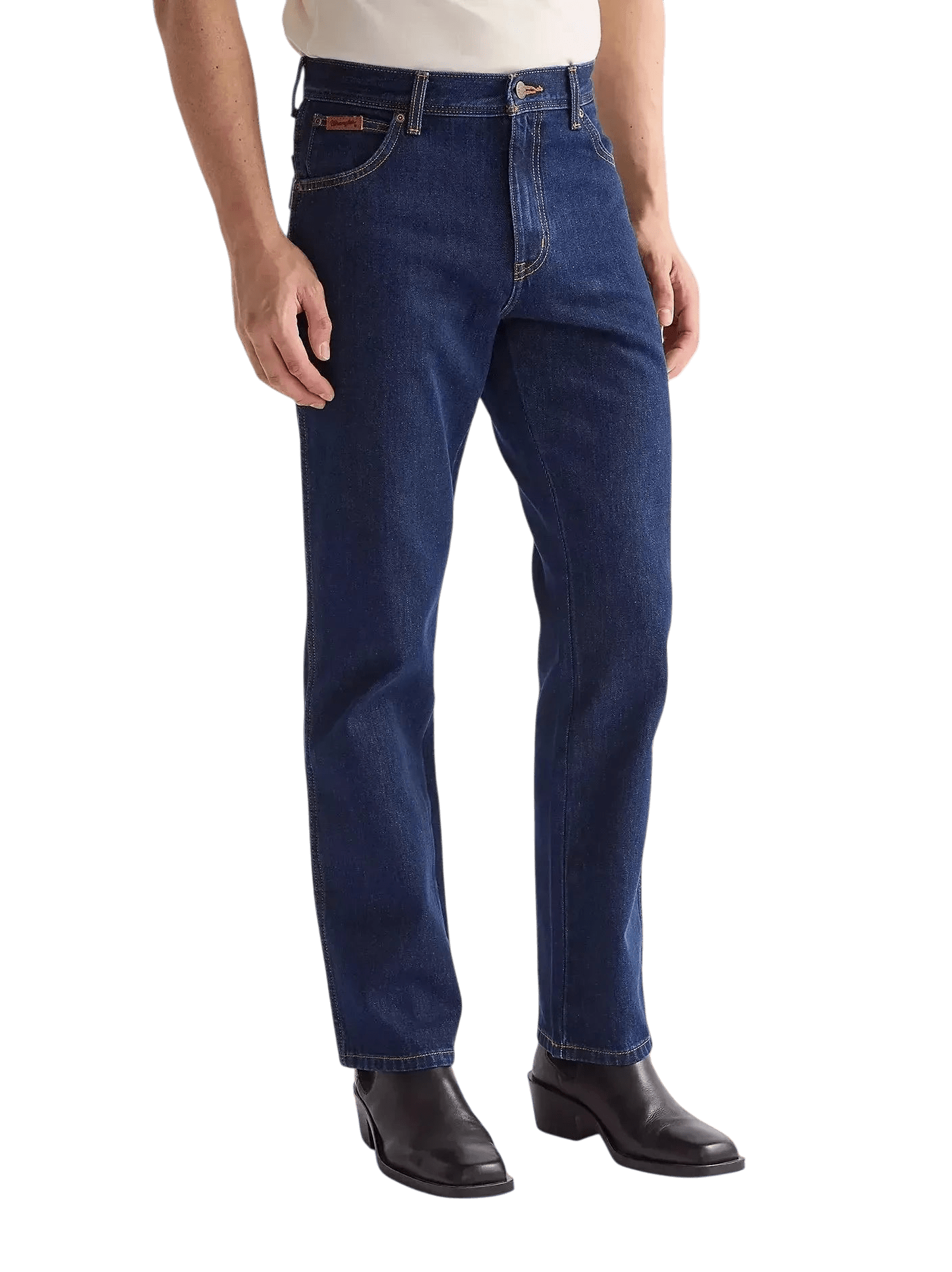 WRANGLER - Texas Slim 821 - Authentic Straight - Darkstone - Regent Tailoring Salisbury