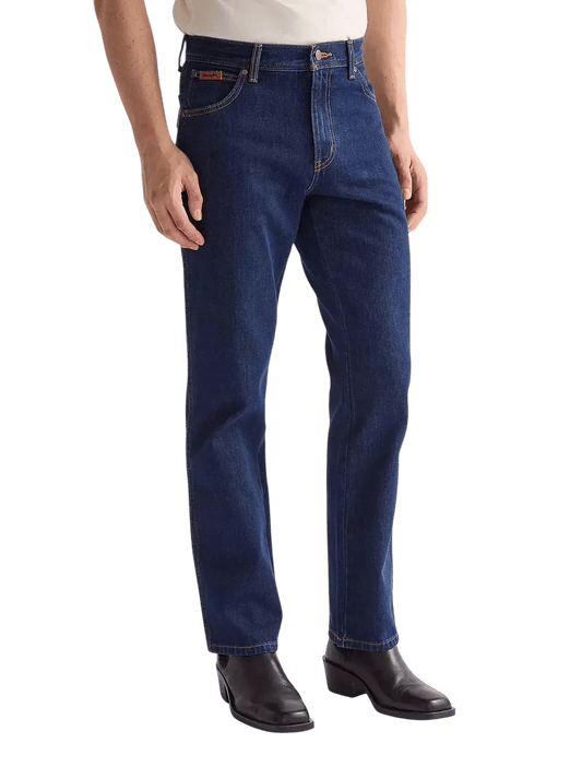 WRANGLER - Texas Slim 821 - Authentic Straight - Darkstone - Regent Tailoring Salisbury