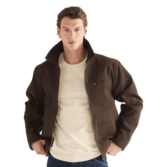 Wrangler - Utility Jacket - reversible Chocolate Torte - Regent Tailoring Salisbury