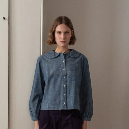 Bibico - Jolene Casual Shirt - Denim Chambray
