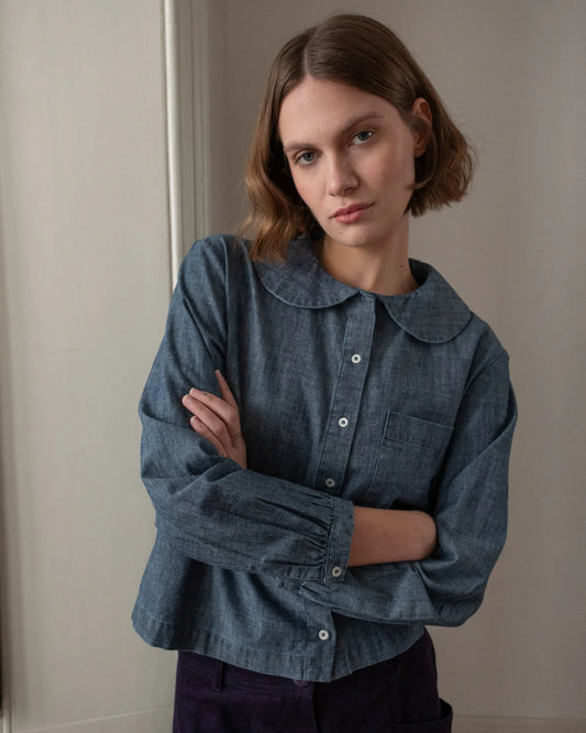 Bibico - Jolene Casual Shirt - Denim Chambray