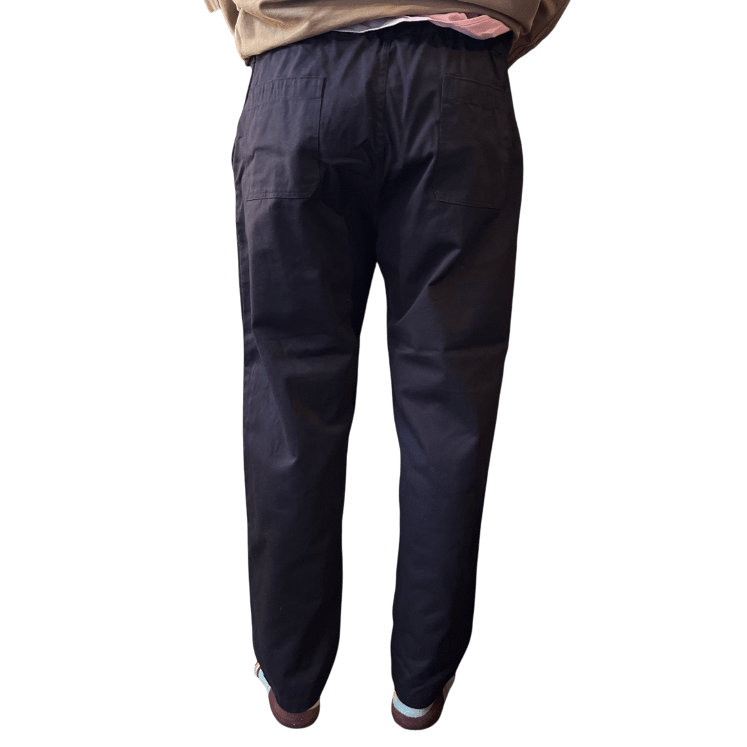 Yarmouth Oilskins - The Deck Trouser - Navy - Regent Tailoring Salisbury