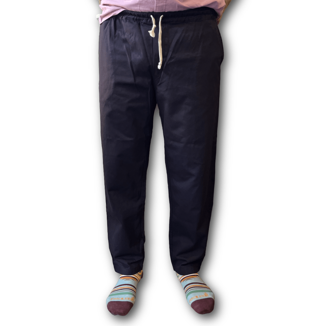 Yarmouth Oilskins - The Deck Trouser - Navy - Regent Tailoring Salisbury