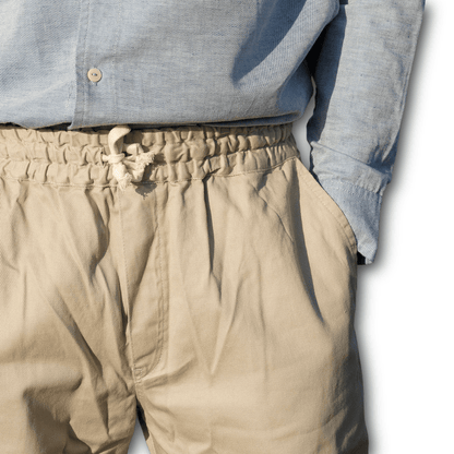 Yarmouth Oilskins - The Deck Trouser - Putty - Regent TailoringYarmouth Oilskins
