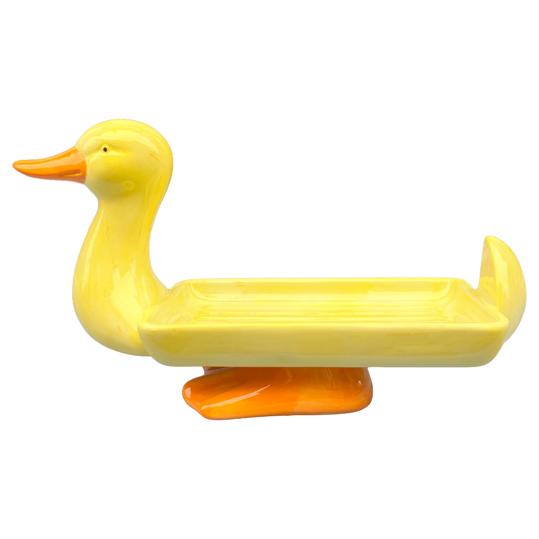 Yellow Duck Ceramic - Soap Dish - Regent Tailoring Salisbury
