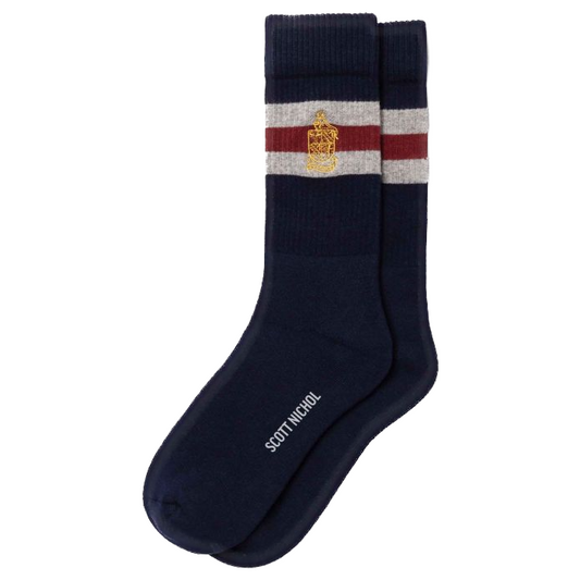 Scott-Nichol - Harlow - Cotton Socks - Navy