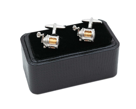 Regent Cufflinks - Fishing Reel - Regent Tailoring