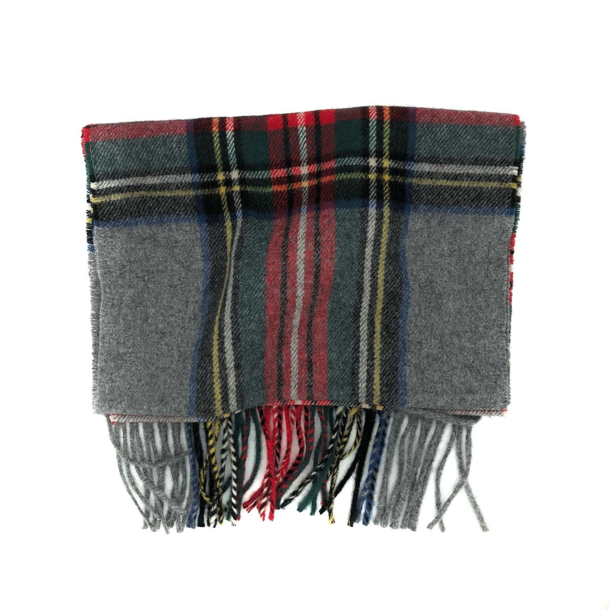 Wool unisex scarf designed and produced exclusively by Regent featuring a classic tartan patterning and made by craftsmen in Italy. 