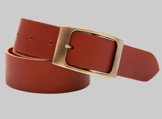 Regent - Jean-Belt - Leather - Tan - Regent Tailoring
