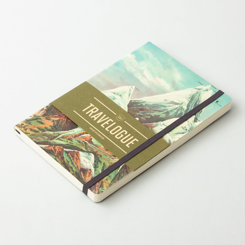 Izola Travelogue - Highest Mountains Notebook Journal