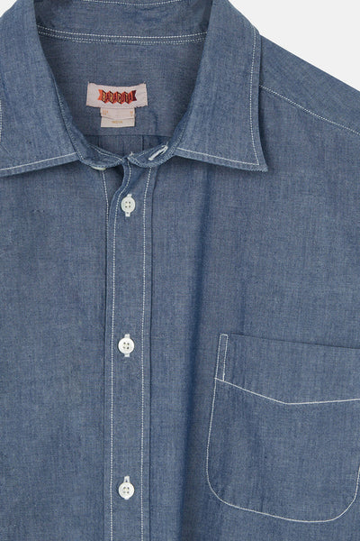 Baracuta - Button Up Shirt - Blue Chambray