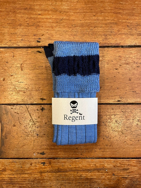 Regent - Boot Sock - Wool - Light Blue