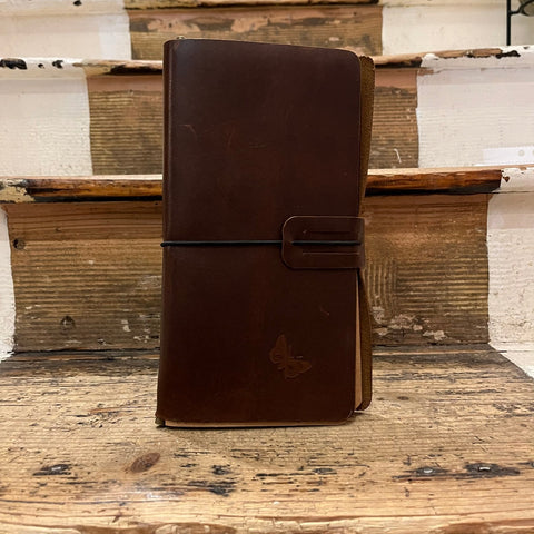 Regent - Traveller's Journal - Leather Notebook - Brown