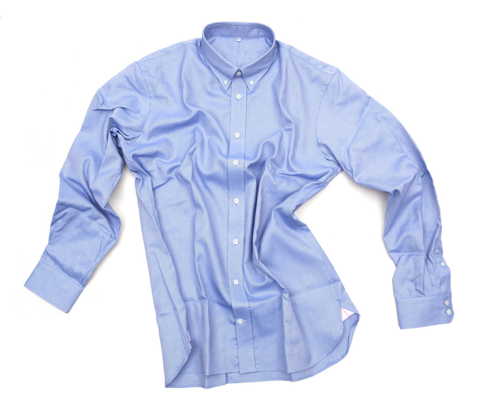 Regent - Heritage - Cotton Twill Button Down Shirt – Light Blue Oxford - Regent Tailoring
