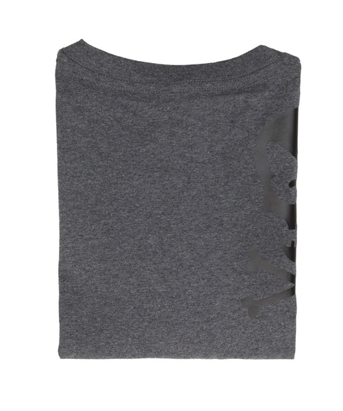 Regent - T-Shirt - Skull Print - Organic Cotton - Dark Grey