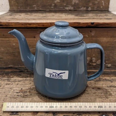 Regent Enamelware - Teapot - 1000ml / Two Mug Capacity - Grey