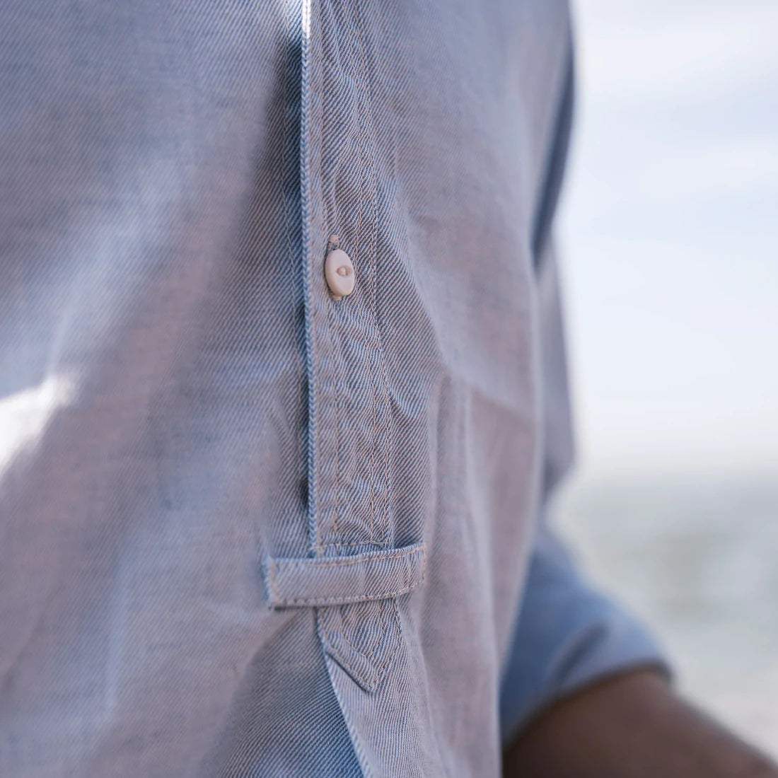 Yarmouth Oilskins - The Admiralty Shirt - Cotton - Light Blue