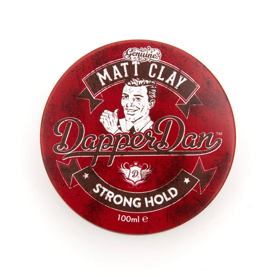 Dapper Dan Strong Hold Matt Clay - Regent Tailoring Salisbury