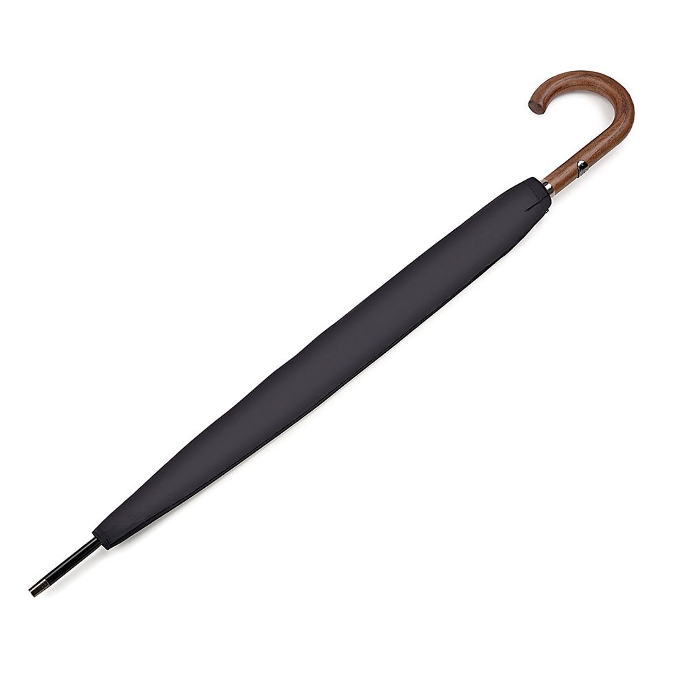 Fulton - Mayfair No. 1 Umbrella - Black with Wood Handle - Regent Tailoring Salisbury