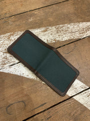 Regent - Billfold Wallet - Canvas & Leather - Green