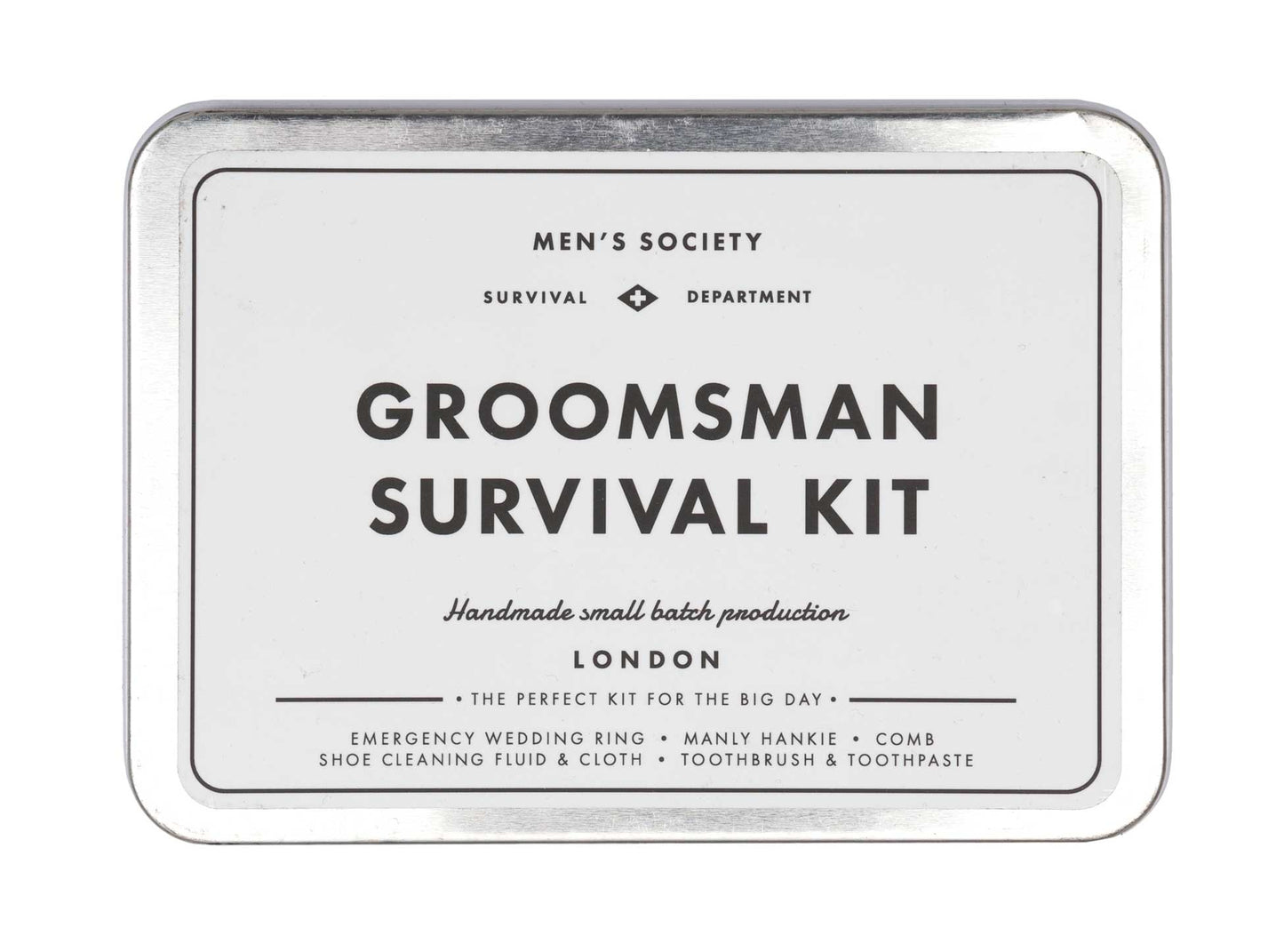 Men’s Society - Groomsman Survival Kit - Regent Tailoring Salisbury
