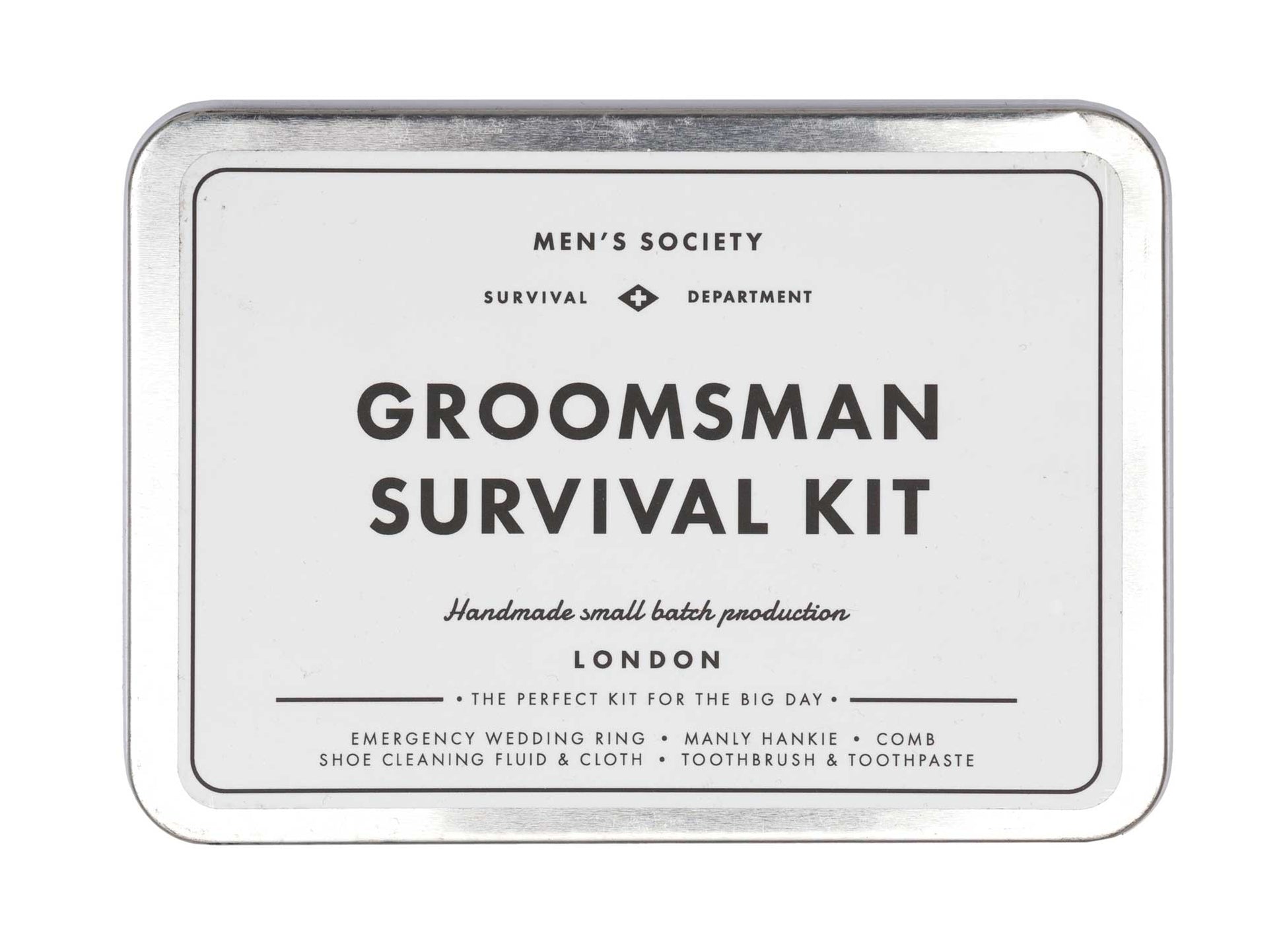 Men’s Society - Groomsman Survival Kit - Regent Tailoring Salisbury