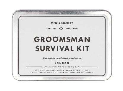 Men’s Society - Groomsman Survival Kit - Regent Tailoring Salisbury