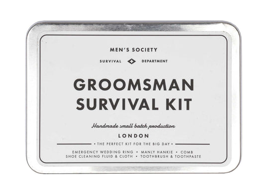 Men’s Society - Groomsman Survival Kit - Regent Tailoring Salisbury