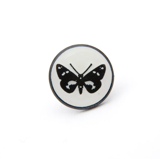 Regent Butterfly Pin Badge - Regent Tailoring Salisbury
