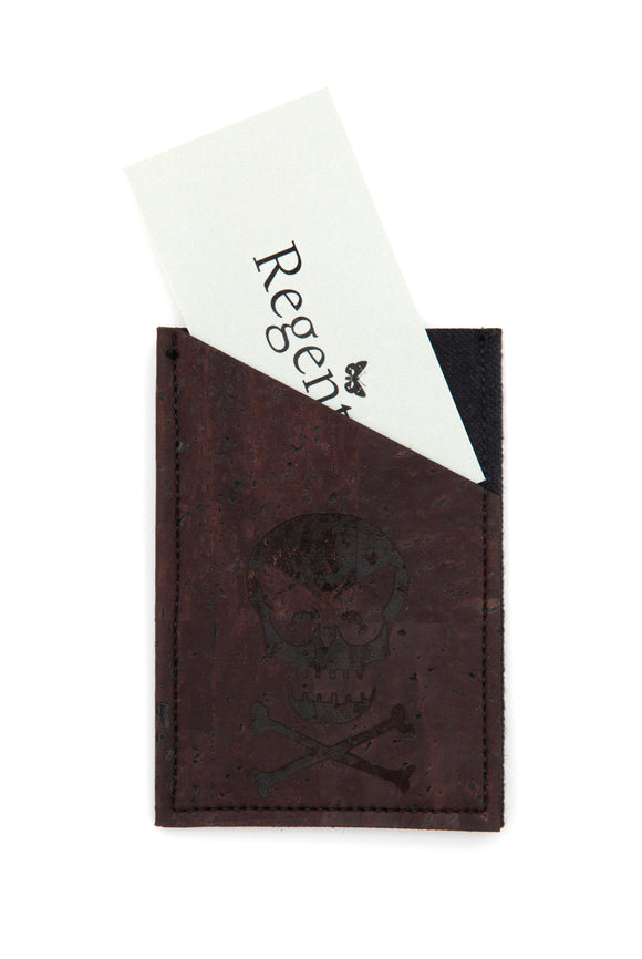 Regent Leather Card Holder - Brown - Regent Tailoring